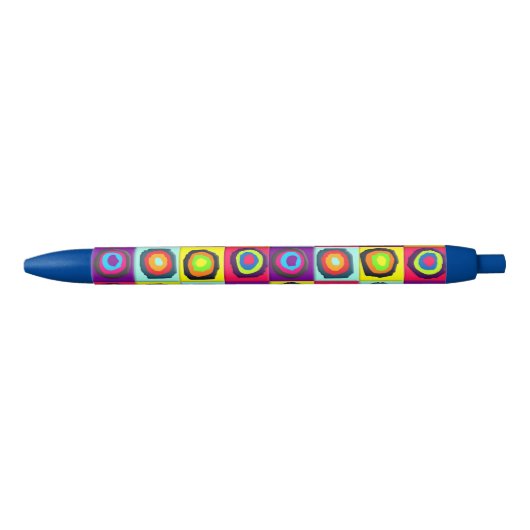 Cirkelpatroon Zwarte Inkt Pen (Voorkant)