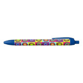 Cirkelpatroon Zwarte Inkt Pen (Bovenkant)