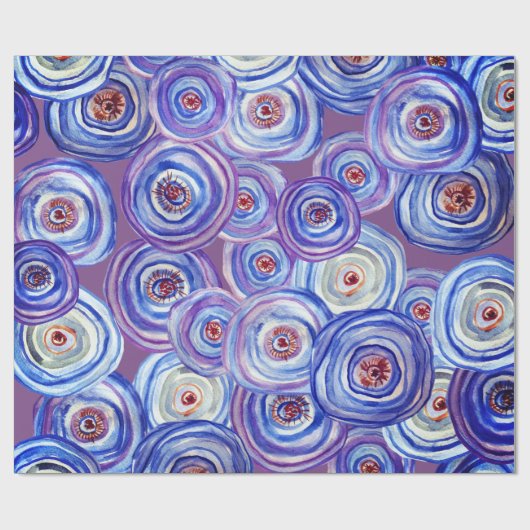 Cirkelpatroonpapier Cadeaupapier (Vlak)