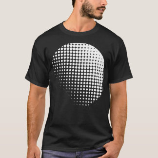 cirkelrasterontwerp t-shirt