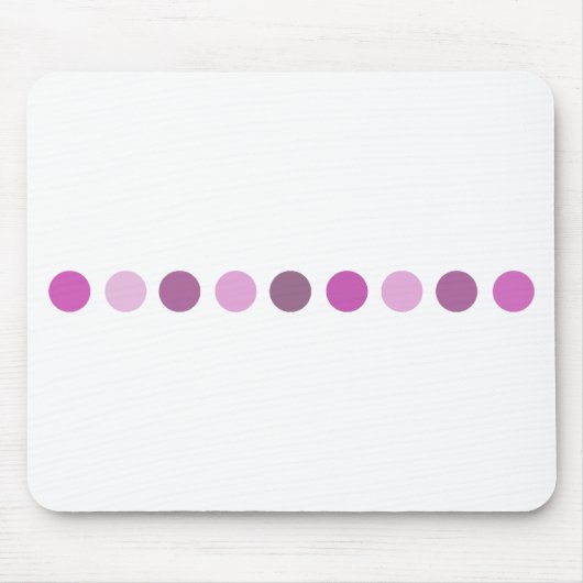 cirkelroze muismat (Voorkant)
