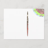 Cirkels 31 met rand Briefkaart (Achterkant)