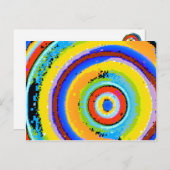 Cirkels 32 briefkaart (Voorkant / Achterkant)