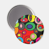 "Cirkels 4" Magneet (Voorkant / Achterkant)