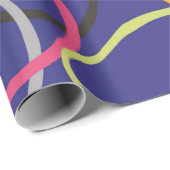 cirkels, abstracte banden naadloos  patroon. cadeaupapier (Rol Hoek)