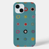  cirkels achtergrond groen Ruth Fitta Case-Mate iPhone Case (Achterkant)