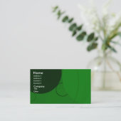 Cirkels Achtergrond Visitekaartje (Staand voorkant)