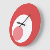 cirkels acrylwandklok grote klok (Hoek)