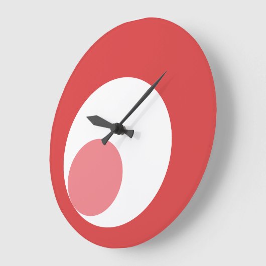 cirkels acrylwandklok grote klok (Hoek)