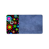 Cirkels Adres label (Voorkant)