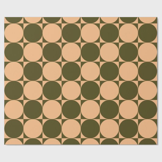 cirkels cadeaupapier (Vlak)