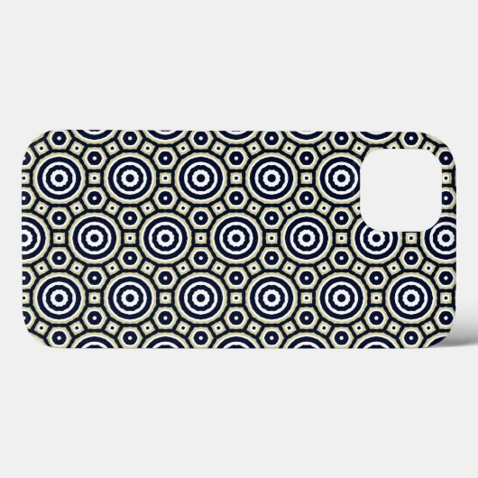 cirkels Case-Mate iPhone case (Achterkant (horizontaal))