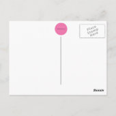 Cirkels, cirkels en meer cirkels briefkaart (Achterkant)