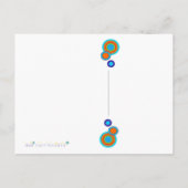 Cirkels dank u briefkaart (Achterkant)