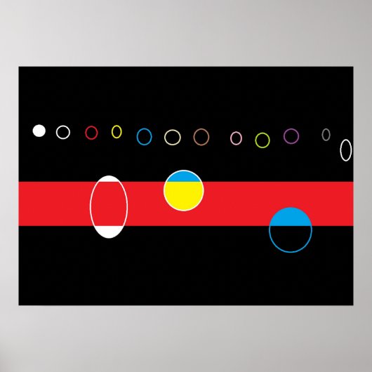 cirkels doen poster (Voorkant)