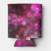  cirkels: donkerroze, blauw. blikjeskoeler (Voorkant)