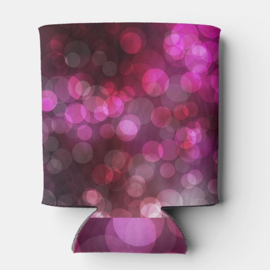  cirkels: donkerroze, blauw. blikjeskoeler (Achterkant)