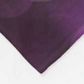  cirkels: donkerroze, blauw. fleece deken (Hoek)