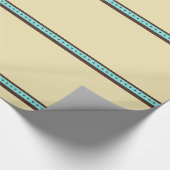 Cirkels en afbijtpatronen cadeaupapier (Hoek)