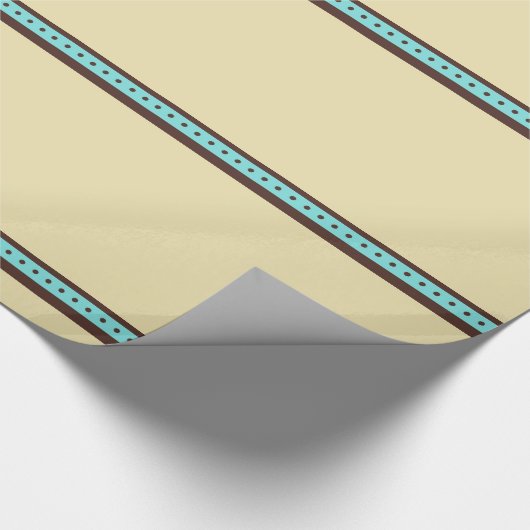 Cirkels en afbijtpatronen cadeaupapier (Hoek)