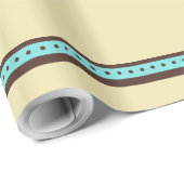 Cirkels en afbijtpatronen cadeaupapier (Rol Hoek)