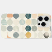 Cirkels en andere vormen op witte achtergrond Case-Mate iPhone case (Achterkant (horizontaal))