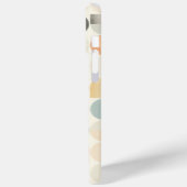 Cirkels en andere vormen op witte achtergrond Case-Mate iPhone case (Achterkant / Links)