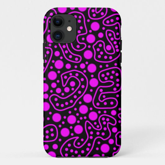 cirkels en lijnen Case-Mate iPhone case (Achterkant)