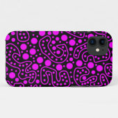 cirkels en lijnen Case-Mate iPhone case (Achterkant (horizontaal))