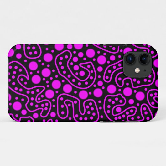 cirkels en lijnen Case-Mate iPhone case (Achterkant (horizontaal))