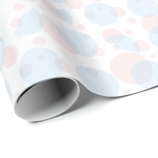 cirkels en poolpunten cadeaupapier (Rol Hoek)