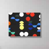 cirkels en puntstukjes | Sophie Taeuber-Arp | Canvas Afdruk (Voorkant)