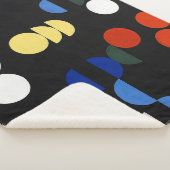 cirkels en puntstukjes | Sophie Taeuber-Arp | Sherpa Deken (3/4)