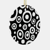 cirkels en spots 01 keramisch ornament (Rechts)