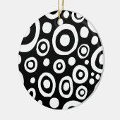 cirkels en spots 01 keramisch ornament (Links)