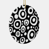 Cirkels en spots 07 keramisch ornament (Rechts)