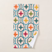 cirkels en sterren bad handdoek (Handdoek)