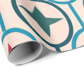 cirkels en sterren cadeaupapier (Rol Hoek)