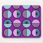 cirkels en sterren muismat (Voorkant)