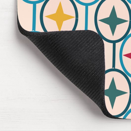 cirkels en sterren muismat (Hoek)