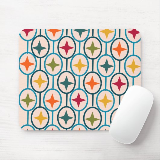 cirkels en sterren muismat (Met muis)