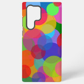 Cirkels en Stippen Samsung Galaxy Hoesje (Achterkant)