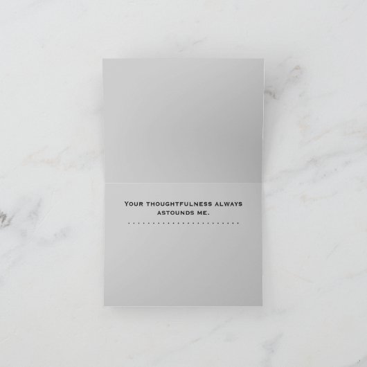 Cirkels en Vierkanten 2 danken u nota nemen van Bedankkaart (Binnen)