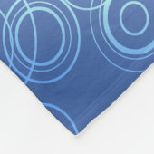 Cirkels Fleece Deken (Hoek)