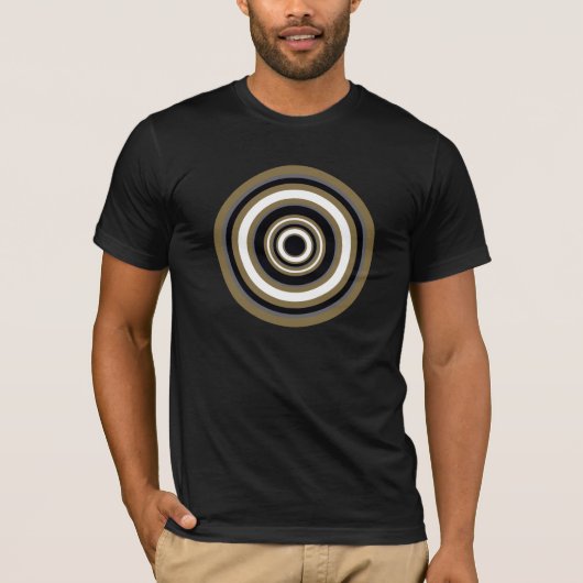 cirkels, geometric shapes t-shirt (Voorkant)