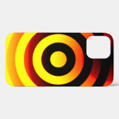 cirkels geometrische achtergronden patroon in kleu Case-Mate iPhone case (Achterkant (horizontaal))