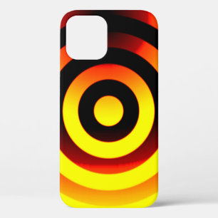 cirkels geometrische achtergronden patroon in kleu Case-Mate iPhone case