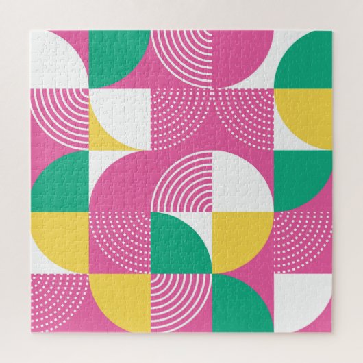 cirkels: grafische harmonie. legpuzzel (Verticaal)