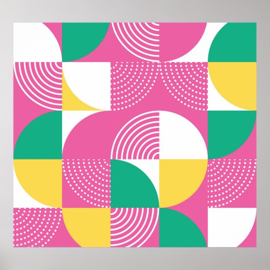 cirkels: grafische harmonie. poster (Voorkant)