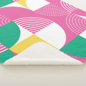  cirkels: grafische harmonie. sherpa deken (3/4)